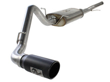 Load image into Gallery viewer, aFe Exhaust Chevy Silverado 1500 (2014-2018) LD (2019) 3" Mach Force-Xp Series in 409 Stainless Steel w/ Single Tip - Black Single Tip Alternate Image
