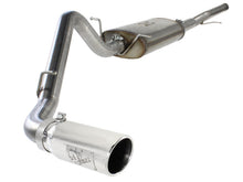 Load image into Gallery viewer, aFe Exhaust Chevy Silverado 1500 (2014-2018) LD (2019) 3" Mach Force-Xp Series in 409 Stainless Steel w/ Single Tip - Polished Single Tip Alternate Image