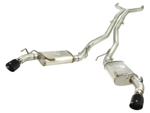 aFe Exhaust Chevy Camaro SS (2010-2013) ZL1 (2012-2013) 3" Mach Force-Xp Series in 409 Stainless Steel w/ Dual Tips