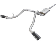 Load image into Gallery viewer, aFe Exhaust Chevy Silverado 1500 (2009-2018) LD (2019) 3" Mach Force-Xp Series in 409 Stainless Steel w/ Dual Tips - Black Dual Tips Alternate Image