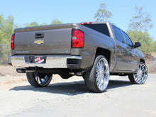 Load image into Gallery viewer, aFe Exhaust Chevy Silverado 1500 (2009-2018) LD (2019) 3" Mach Force-Xp Series in 409 Stainless Steel w/ Dual Tips - Black Dual Tips Alternate Image