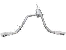 Load image into Gallery viewer, aFe Exhaust Chevy Silverado 1500 (2009-2018) LD (2019) 3" Mach Force-Xp Series in 409 Stainless Steel w/ Dual Tips - Black Dual Tips Alternate Image