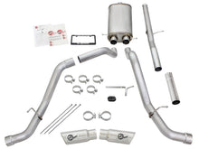 Load image into Gallery viewer, aFe Exhaust Chevy Silverado 1500 (2009-2018) LD (2019) 3" Mach Force-Xp Series in 409 Stainless Steel w/ Dual Tips - Black Dual Tips Alternate Image