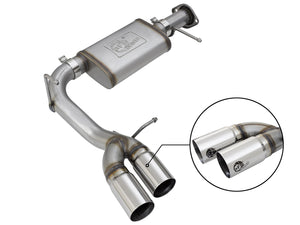 aFe Exhaust Chevy Colorado (2015-2022) 3" Rebel Series in 409 Stainless Steel w/ Dual Tips