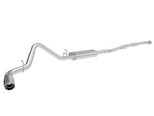 Load image into Gallery viewer, aFe Exhaust Chevy Silverado / GMC Sierra 1500 L4 (2019-2022) 3" Apollo GT Series in 409 Stainless Steel w/ Single Tip - Polished Single Tip Alternate Image