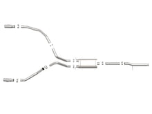 Load image into Gallery viewer, aFe Exhaust Chevy Silverado / GMC Sierra 1500 (2009-2018) 3" Apollo GT Series in 409 Stainless Steel w/ Dual Tips - Black Dual Tips Alternate Image