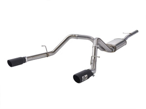 aFe Exhaust GMC Sierra 1500 (2009-2018) Limited (2019-2019) 3" Apollo GT Series in 409 Stainless Steel w/ Dual Tips