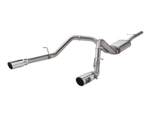 Load image into Gallery viewer, aFe Exhaust Chevy Silverado 1500 (2009-2018) LD (2019-2019) 3" Apollo GT Series in 409 Stainless Steel w/ Dual Tips Alternate Image