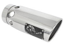 Load image into Gallery viewer, aFe Exhaust Chevy Silverado / GMC Sierra 1500 (2014-2018) 4" Apollo GT Series in 409 Stainless Steel w/ Single Tip - Black Single Tip Alternate Image