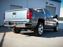 Load image into Gallery viewer, aFe Exhaust Chevy Silverado / GMC Sierra 1500 (2014-2018) 4" Apollo GT Series in 409 Stainless Steel w/ Single Tip - Black Single Tip Alternate Image