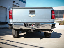 Load image into Gallery viewer, aFe Exhaust Chevy Silverado / GMC Sierra 1500 (2014-2018) 4" Apollo GT Series in 409 Stainless Steel w/ Single Tip - Black Single Tip Alternate Image