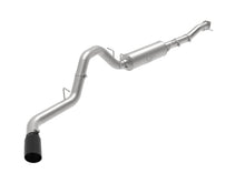 Load image into Gallery viewer, aFe Exhaust GMC Sierra 2500/3500 HD (2020-2022) 4" Apollo GT Series in 409 Stainless Steel w/ Single Tip - Black Single Tip Alternate Image