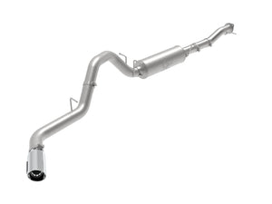 aFe Exhaust Chevy Silverado 2500/3500 HD (2020-2022) 4" Apollo GT Series in 409 Stainless Steel w/ Single Tip