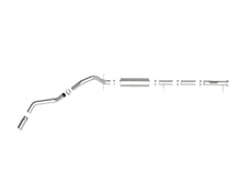 Load image into Gallery viewer, aFe Exhaust GMC Sierra 2500/3500 HD (2020-2022) 4" Apollo GT Series in 409 Stainless Steel w/ Single Tip - Black Single Tip Alternate Image