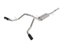 Load image into Gallery viewer, aFe Exhaust Chevy Silverado / GMC Sierra 1500 (2009-2018) 3" Apollo GT Series in 409 Stainless Steel w/ Dual Tips Alternate Image