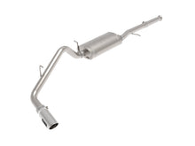 Load image into Gallery viewer, aFe Exhaust Chevy Silverado / GMC Sierra 1500 (2009-2018) 3" Apollo GT Series in 409 Stainless Steel w/ Single Tip - Polished Single Tip Alternate Image