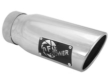 Load image into Gallery viewer, aFe Exhaust Chevy Silverado / GMC Sierra 1500 (2009-2018) 3" Apollo GT Series in 409 Stainless Steel w/ Single Tip - Black Single Tip Alternate Image