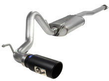 Load image into Gallery viewer, aFe Exhaust Toyota Tacoma (2013-2015) 3" Mach Force-Xp Series in 409 Stainless Steel w/ Single Tip - Black Single Tip Alternate Image