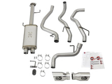 Load image into Gallery viewer, aFe Exhaust Toyota FJ Cruiser (2007-2017) 3" to 2.5" Mach Force-Xp Series in 409 Stainless Steel w/ Dual Tip - Black Dual Tip Alternate Image