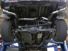 Load image into Gallery viewer, aFe Exhaust Toyota FJ Cruiser (2007-2017) 3" to 2.5" Mach Force-Xp Series in 409 Stainless Steel w/ Dual Tip - Black Dual Tip Alternate Image