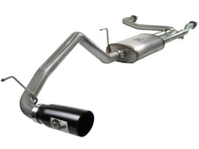 Load image into Gallery viewer, aFe Exhaust Nissan Titan (2004-2015) 2.5" to 3" Mach Force-Xp Series in 409 Stainless Steel w/ Single Tip - Black Single Tip Alternate Image