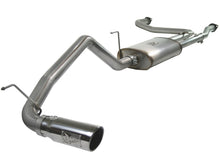 Load image into Gallery viewer, aFe Exhaust Nissan Titan (2004-2015) 2.5" to 3" Mach Force-Xp Series in 409 Stainless Steel w/ Single Tip - Polished Single Tip Alternate Image