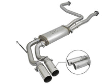 Load image into Gallery viewer, aFe Exhaust Nissan Titan (2004-2015) 2.5" Rebel Series in 409 Stainless Steel w/ Single Tip - Polished Single Tip Alternate Image