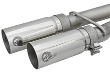 Load image into Gallery viewer, aFe Exhaust Nissan Titan (2004-2015) 2.5" Rebel Series in 409 Stainless Steel w/ Single Tip - Black Single Tip Alternate Image