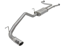 Load image into Gallery viewer, aFe Exhaust Nissan Titan (2017-2023) 2.5" to 3.5" Mach Force-Xp Series in 409 Stainless Steel w/ Single Tip - Polished Single Tip Alternate Image