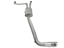 Load image into Gallery viewer, aFe Exhaust Nissan Titan (2017-2023) 2.5" to 3.5" Mach Force-Xp Series in 409 Stainless Steel w/ Single Tip - Black Single Tip Alternate Image