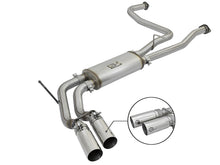 Load image into Gallery viewer, aFe Exhaust Nissan Titan (2017-2022) 2.5" Rebel Series in 409 Stainless Steel w/ Single Tip - Polished Single Tip Alternate Image