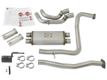 Load image into Gallery viewer, aFe Exhaust Nissan Titan (2017-2022) 2.5" Rebel Series in 409 Stainless Steel w/ Single Tip - Black Single Tip Alternate Image