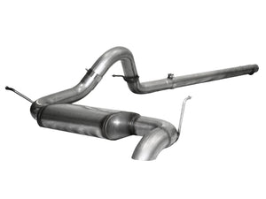 aFe Exhaust Jeep Wrangler JK (2007-2011) 3" Mach Force-Xp Hi-Tuck Series in 409 Stainless Steel w/ Single Exit