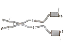 Load image into Gallery viewer, aFe Exhaust Jeep Cherokee SRT (2014-2021) SRT8 (2012-2013) 3" Mach Force-XP Series in 304/409 Stainless Steel w/ Dual Tips - 304SS w/ Mufflers Alternate Image