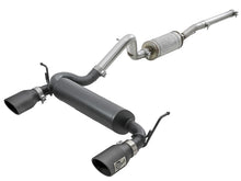 Load image into Gallery viewer, aFe Exhaust Jeep Wrangler JK (2007-2018) 2.5" Rebel Series in 409 Stainless Steel w/ Front &amp; Rear Muffler Alternate Image