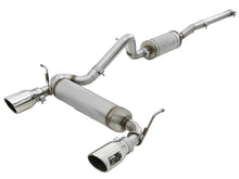 Load image into Gallery viewer, aFe Exhaust Jeep Wrangler JK (2007-2018) 2.5" Rebel Series in 409 Stainless Steel w/ Front &amp; Rear Muffler Alternate Image