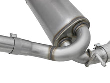 Load image into Gallery viewer, aFe Exhaust Jeep Wrangler JK (2007-2018) 2.5" Rebel Series in 409 Stainless Steel w/ Front &amp; Rear Muffler Alternate Image