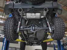 Load image into Gallery viewer, aFe Exhaust Jeep Wrangler JK (2007-2018) 2.5" Rebel Series in 409 Stainless Steel w/ Front &amp; Rear Muffler Alternate Image