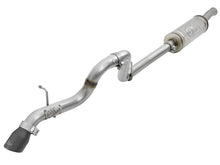 Load image into Gallery viewer, aFe Exhaust Jeep Wrangler JL (2018-2022) 2.5" Mach Force-Xp Hi-Tuck Series in 409 Stainless Steel w/ Single Exit - Black Single Tip Alternate Image