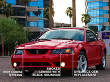 Load image into Gallery viewer, Raxiom Headlights Ford Mustang SN95 (99-04) [Axial Series OE Style] Black Housing/ Smoked Lens - Default Title Alternate Image