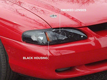 Load image into Gallery viewer, Raxiom Projector Headlights Ford Mustang SN95 (94-98) [LED Halo] Black Housing/ Smoked Lens Alternate Image