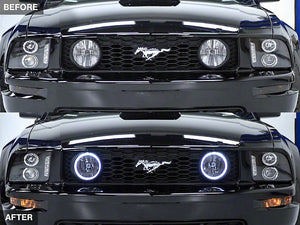 Raxiom LED Fog Lights Ford Mustang GT (2005-2012) S197 Chrome or Smoked Lens