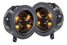 Load image into Gallery viewer, Morimoto Sealed 7 2.0 Headlights Jeep Wrangler JL (2018-2023) - Black Alternate Image