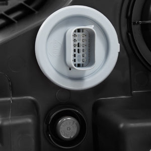 1075.00 AlphaRex Dual LED Projector Headlights Dodge Ram 2500 (2019-2021) LUXX Series w/ Sequential Turn Signal - Alpha Black / Black - Redline360
