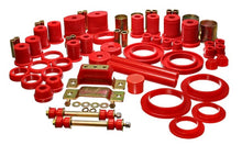 Load image into Gallery viewer, Energy Suspension Hyper-Flex Master Bushing Set Ford Mustang GT / GTS / SVT Cobra (94-95) Black or Red - Red Alternate Image
