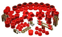 Load image into Gallery viewer, Energy Suspension Hyper-Flex Master Bushing Set Ford Expedition 4.6L/5.4L V8 (97-01) Black or Red - Red Alternate Image