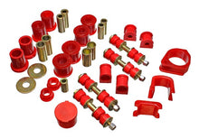 Load image into Gallery viewer, Energy Suspension Hyper-Flex Master Bushing Set Ford Escort (97-01) Red or Black - Red Alternate Image