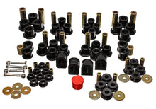 Load image into Gallery viewer, Energy Suspension Hyper-Flex Master Bushing Set Ford F250 Super Duty (99-04) Black or Red - Black Alternate Image