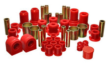 Load image into Gallery viewer, Energy Suspension Hyper-Flex Master Bushing Set Ford F150 V6/V8 (04-06) Black or Red - Red Alternate Image