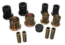 Load image into Gallery viewer, Energy Suspension Front Control Arm Bushings Ford Mustang V6/V8 (94-04) Red or Black - Black Alternate Image